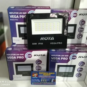Foto de Relfletor LED SMD, Marca Vega Pro Roya, 50W, Branco Frio