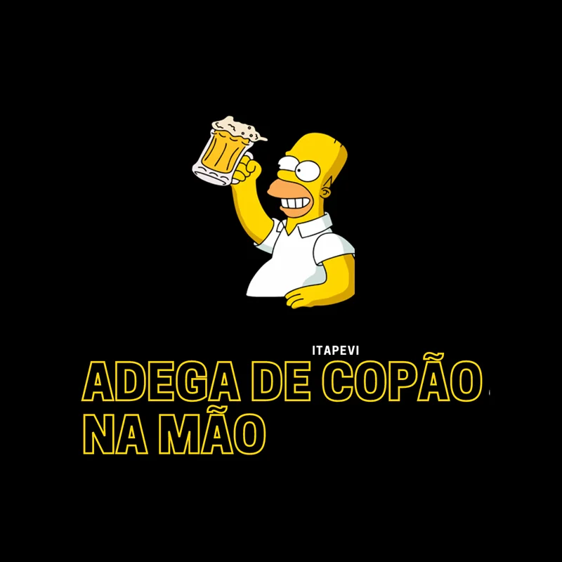Logotipo Adega de Copão na Mão