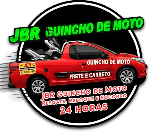 Logo jbr guincho de moto resgate reboque socorro 24 horas 01